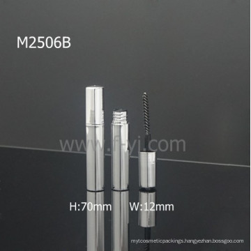 Custom Silvery Empty Mini Mascara Packaging Luxury